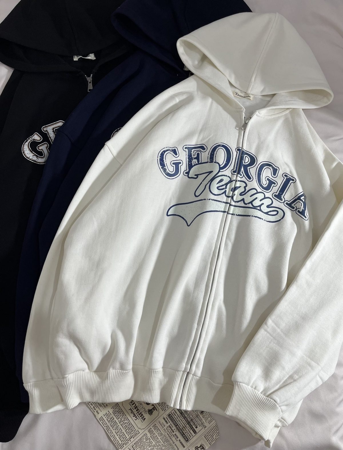 سویشرت GEORGIA پشت و جلو چاپ سه نخ داخل کرک(2871) - Image 4