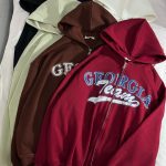 سویشرت GEORGIA پشت و جلو چاپ سه نخ داخل کرک(2871)