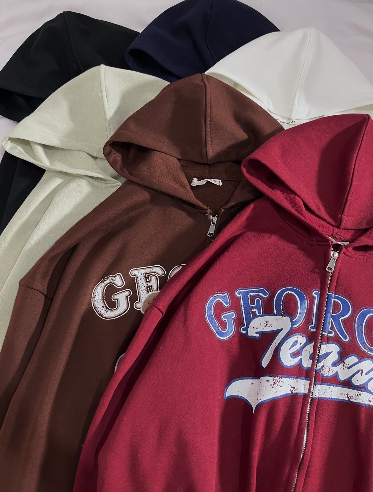 سویشرت GEORGIA پشت و جلو چاپ سه نخ داخل کرک(2871) - Image 7