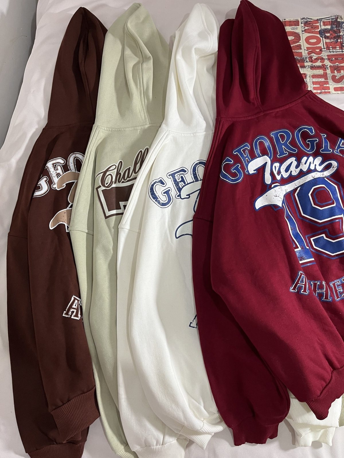 سویشرت GEORGIA پشت و جلو چاپ سه نخ داخل کرک(2871) - Image 2