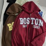 سویشرت BOSTON پشت و جلو چاپ سه نخ داخل کرک(2876)