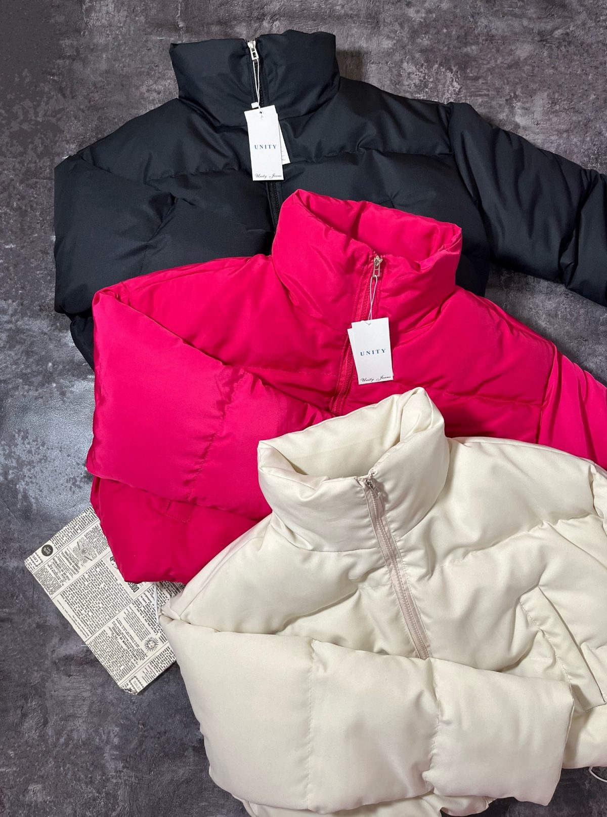 کاپشن پفی کوتاه(2872) - Image 2