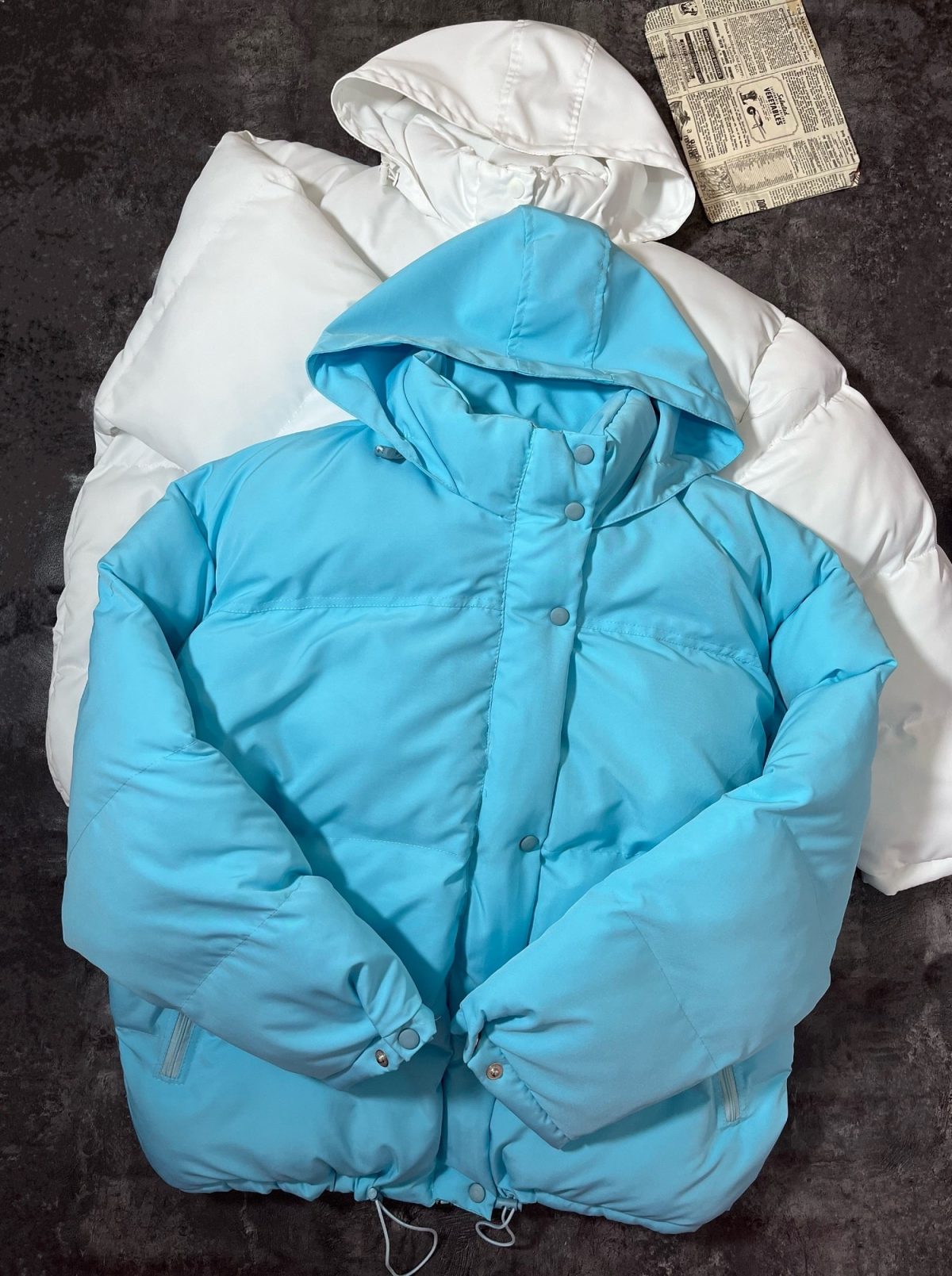 کاپشن پفی قد 70 کلاهدار(2911) - Image 2