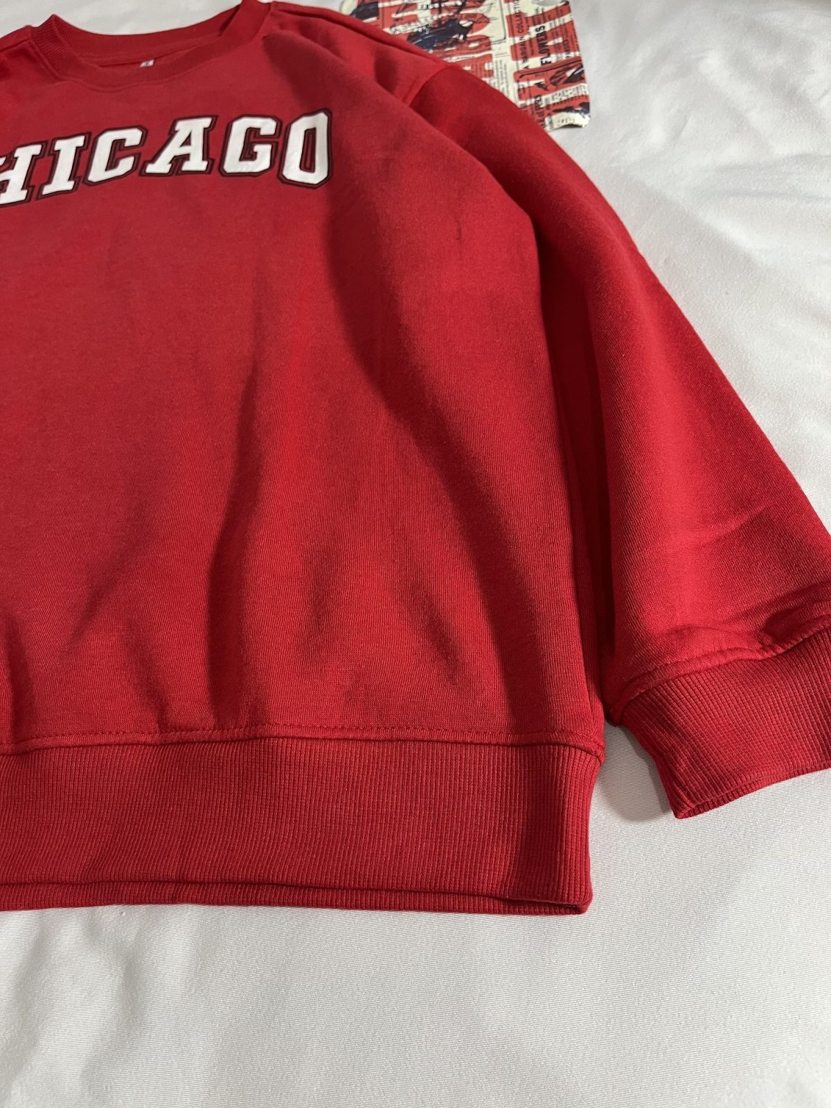 دورس وارداتی قرمز اورجینال سه نخ داخل کرک(2881) - Image 3