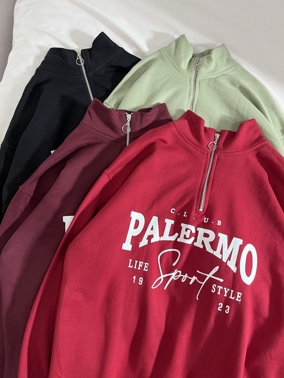 دورس نیم زیپ PALERMO سه نخ داخل کرک(2883) - Image 2