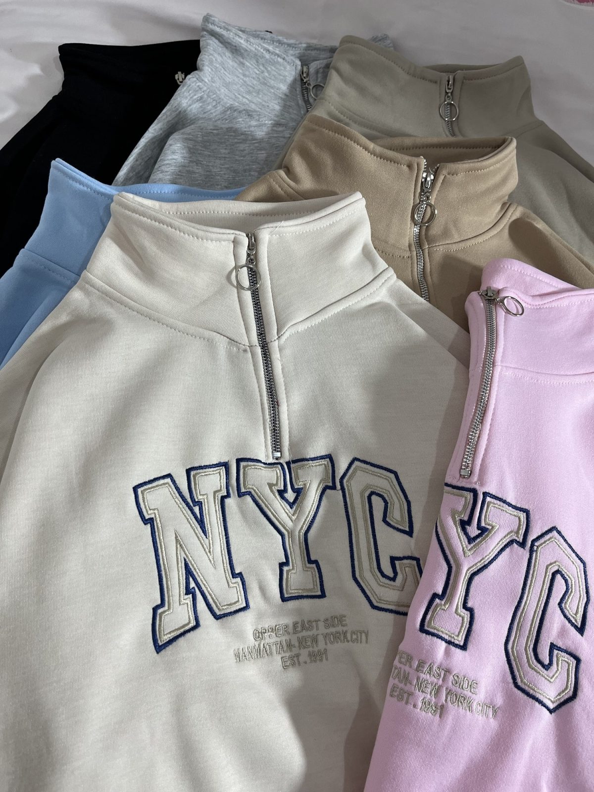 نیم زیپ NYC سه نخ داخل کرک(2885) - Image 4