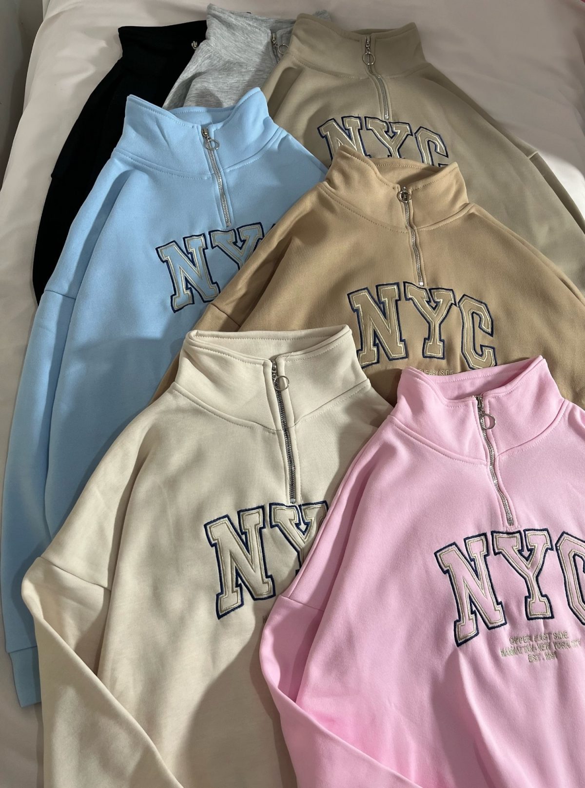 نیم زیپ NYC سه نخ داخل کرک(2885) - Image 7