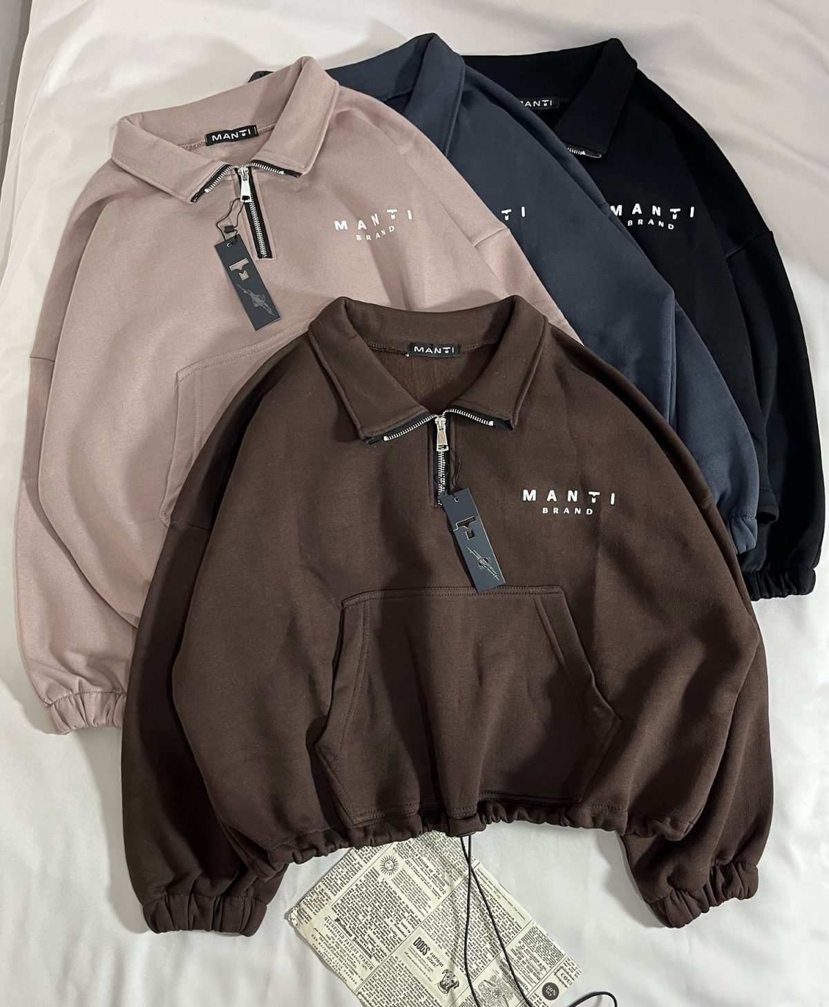 نیم زیپ زیرگت MANTI سه نخ داخل کرک(2919) - Image 2