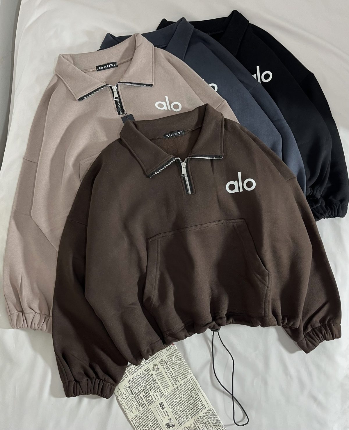 نیم زیپ زیرگت ALO سه نخ داخل کرک(2921) - Image 2