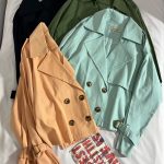 ترنچ کت چهار دکمه آستین سگک(2936)