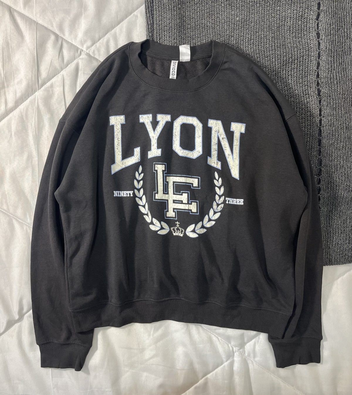 دورس LYON ذغالی اورجینال وارداتی سه نخ داخل کرک(2931) - Image 1