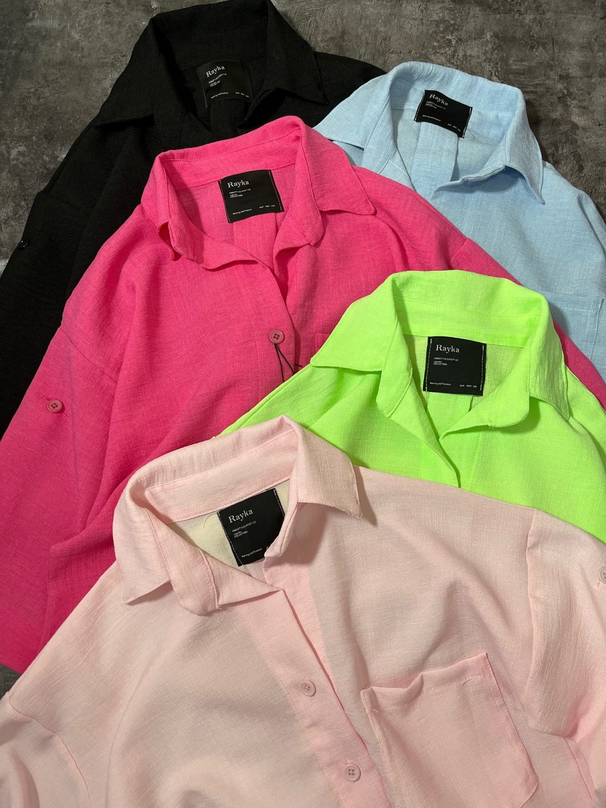 شومیز تک جیب رایک(2940) - Image 4