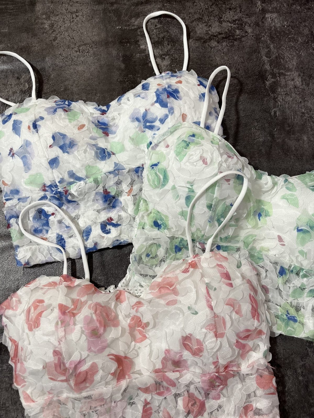 کراپ اورجینال وارداتی طرح گل(2942) - Image 3