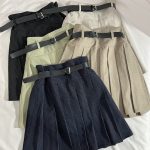 دامن کمربنددار دیپلمات پلیسه(2944)