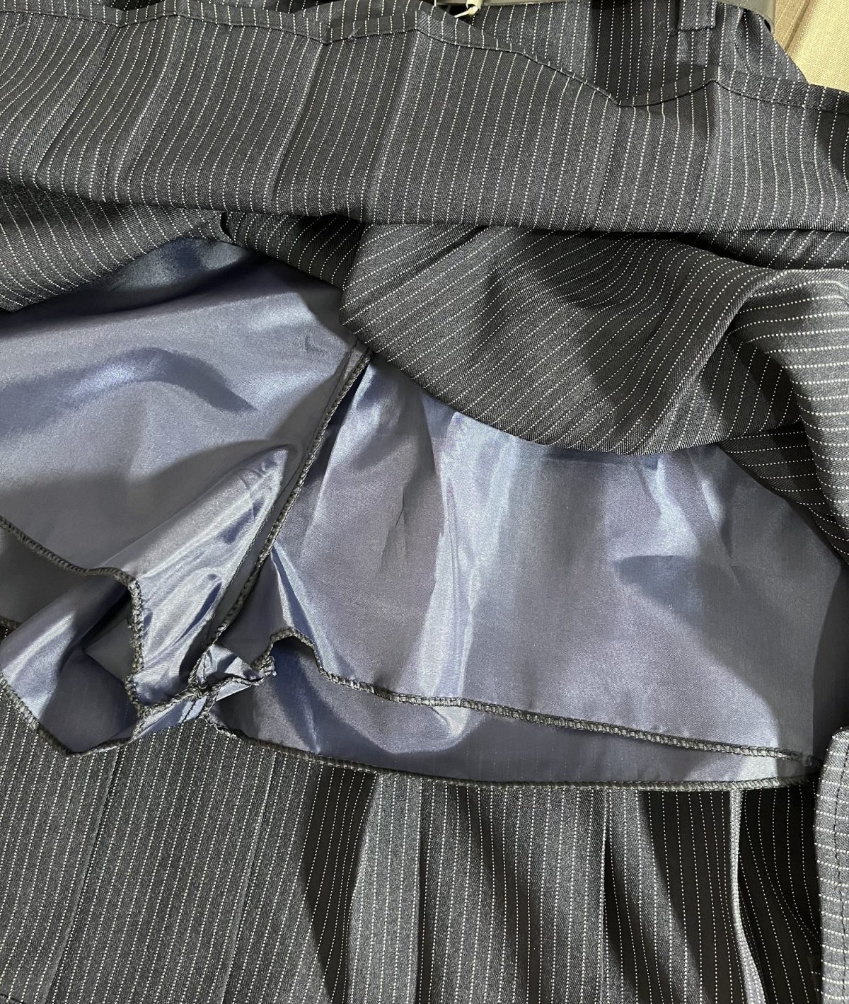 دامن کمربنددار دیپلمات پلیسه(2944) - Image 5