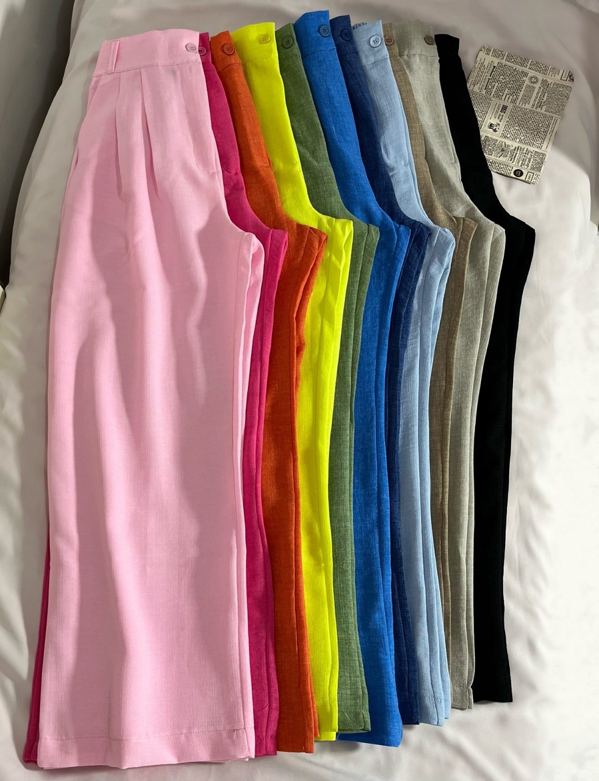 شلوار بگ پاستیلی دوپیل (2956) - Image 2