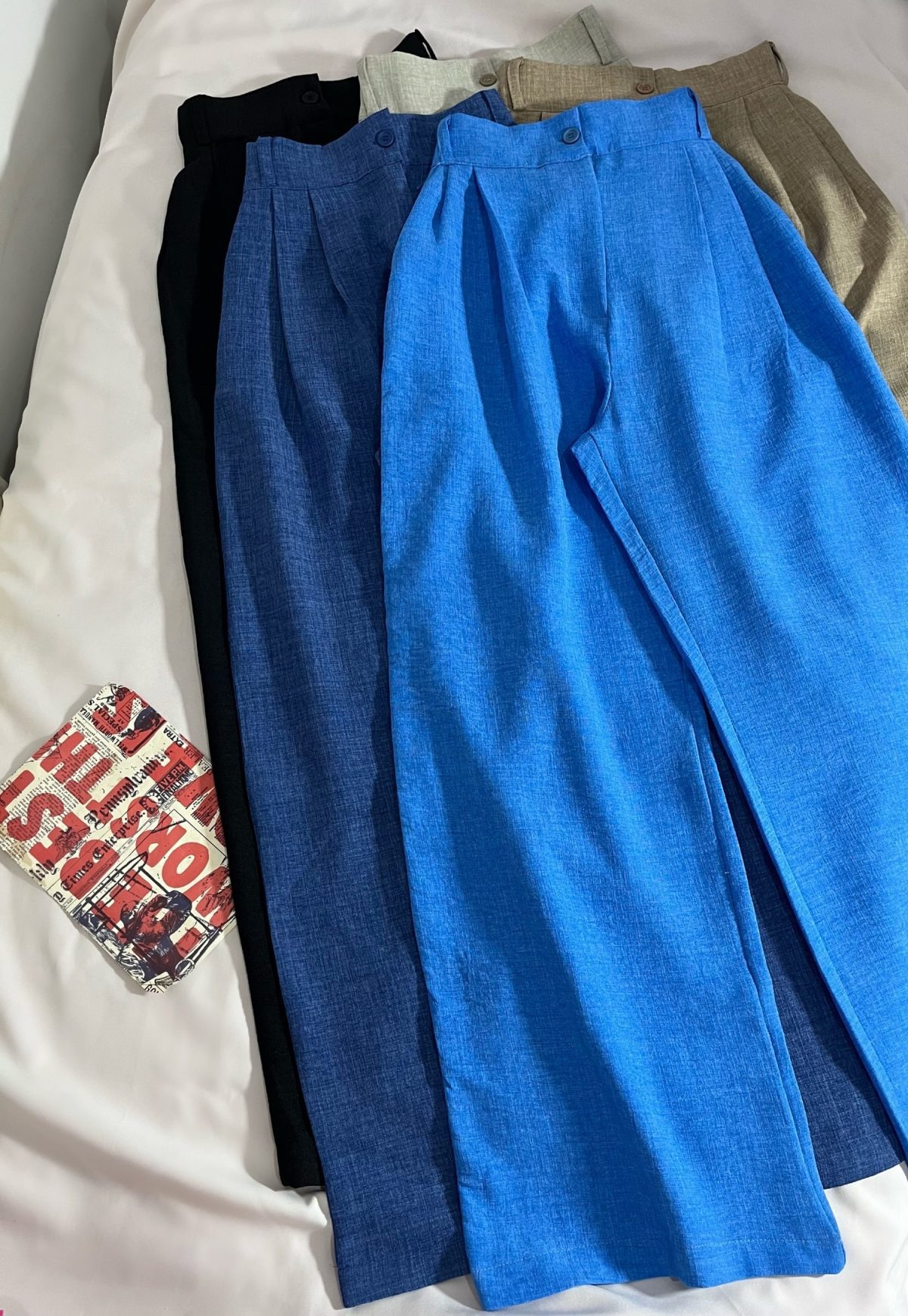 شلوار بگ پاستیلی دوپیل (2956) - Image 5