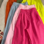 شلوار بگ پاستیلی دوپیل (2956)