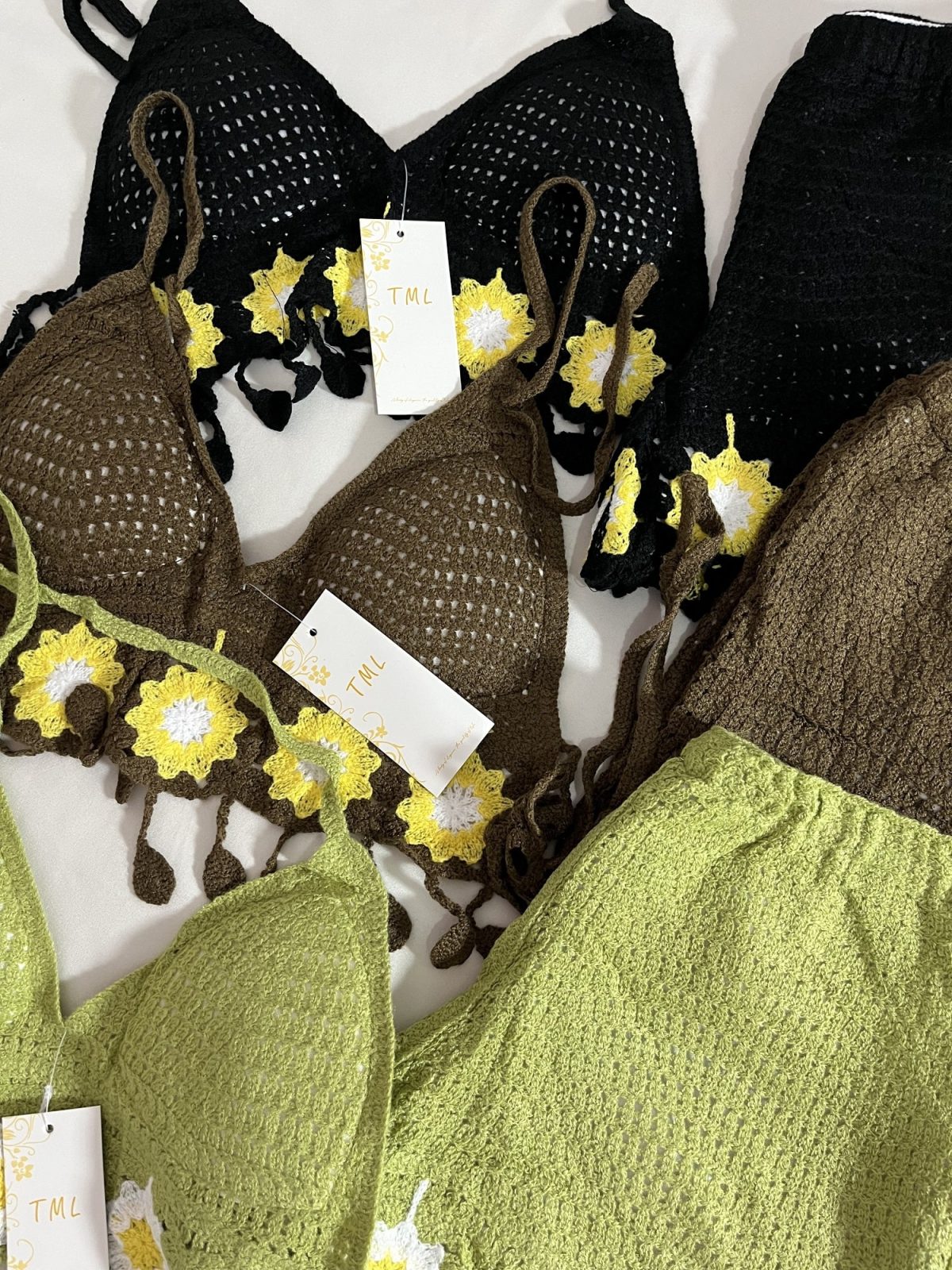 ست مکرومه وارداتی(2965) - Image 3