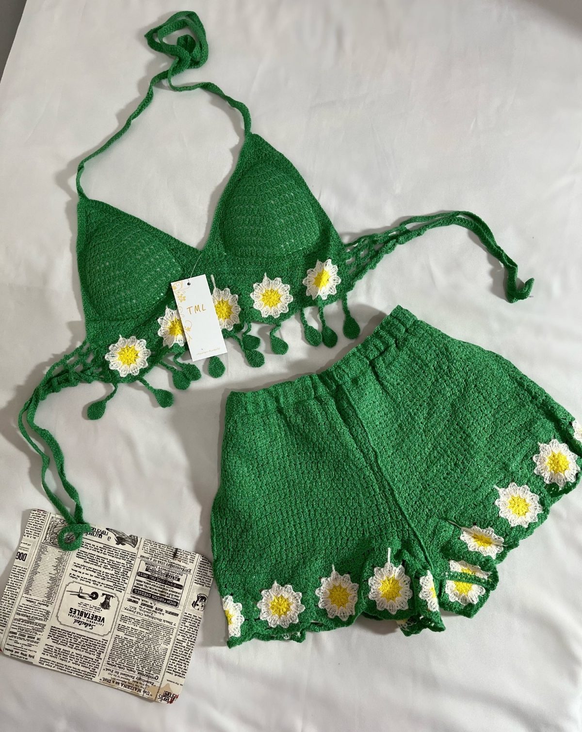 ست مکرومه وارداتی(2965) - Image 4