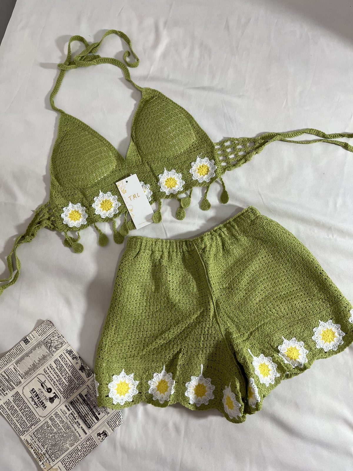 ست مکرومه وارداتی(2965) - Image 6