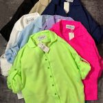 شومیز آستین دکمه چ(2966)