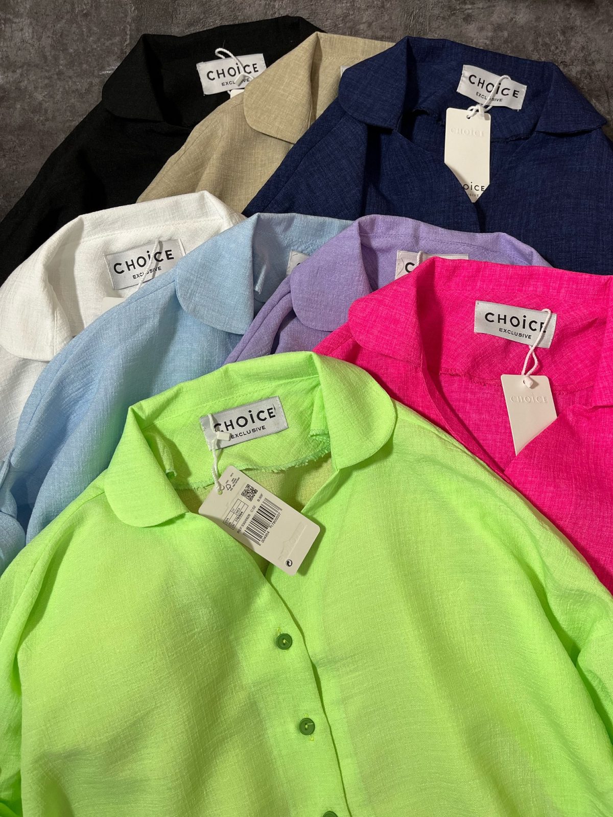 شومیز آستین دکمه چ(2966) - Image 2