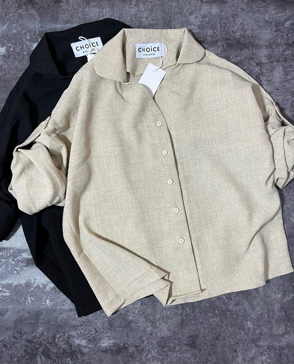 شومیز آستین دکمه چ(2966) - Image 6