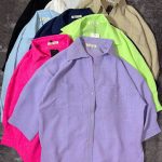 شومیز دوجیب پاستیلی او(2969)