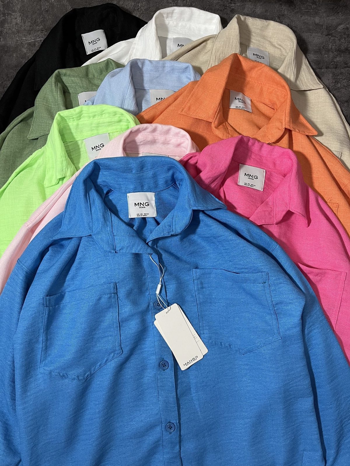 شومیز دو جیب منگو(2971) - Image 3