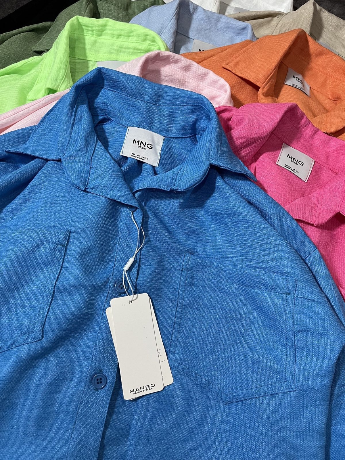 شومیز دو جیب منگو(2971) - Image 8