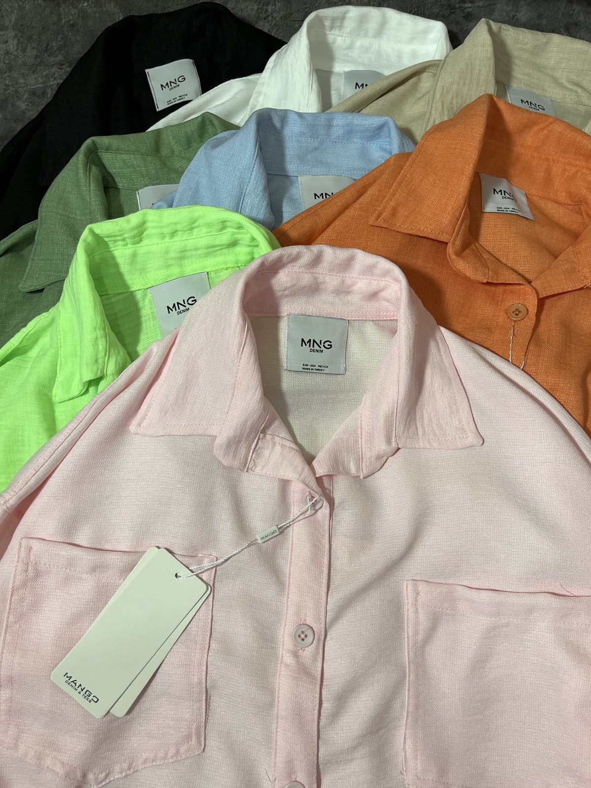 شومیز دو جیب منگو(2971) - Image 9