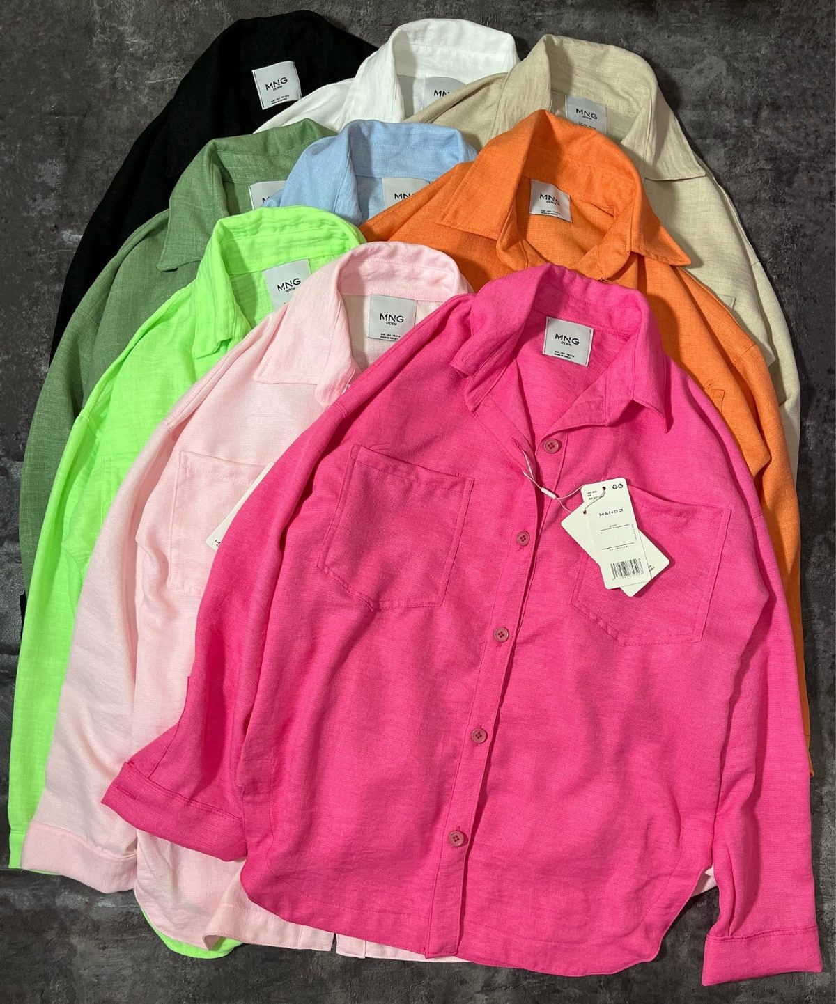 شومیز دو جیب منگو(2971) - Image 2