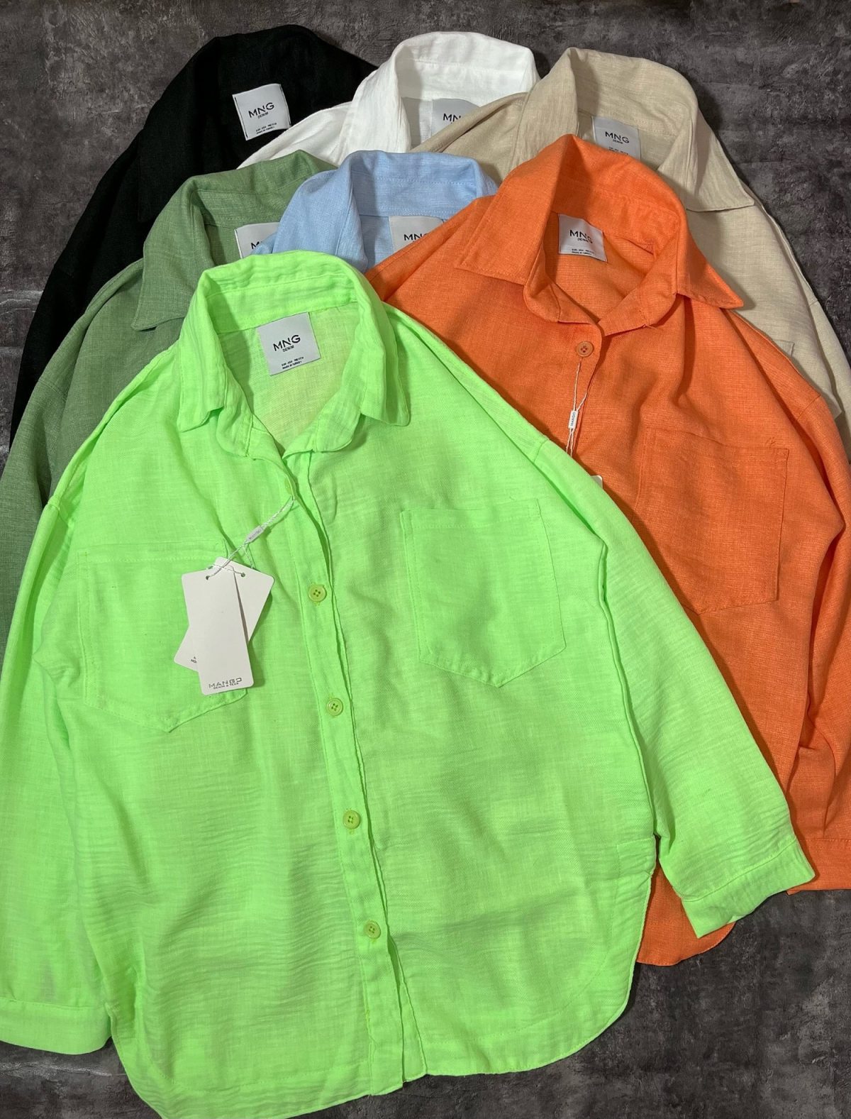 شومیز دو جیب منگو(2971) - Image 5