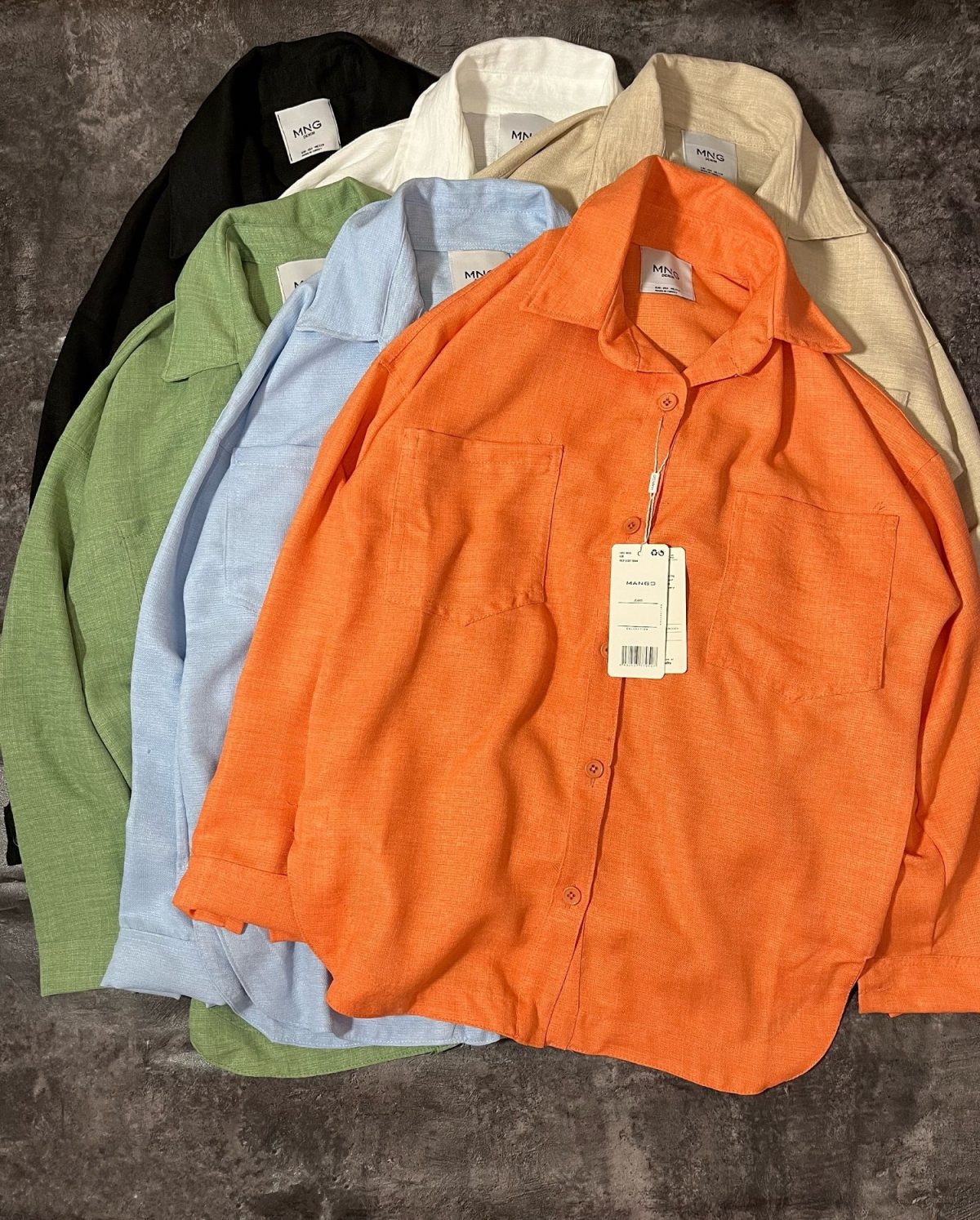 شومیز دو جیب منگو(2971) - Image 4