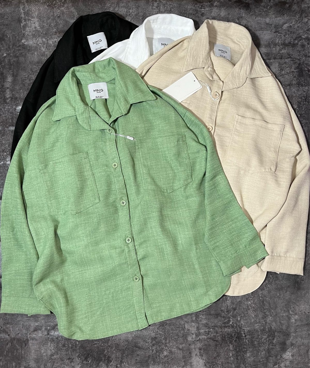 شومیز دو جیب منگو(2971) - Image 7