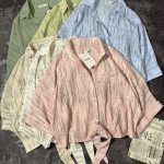 شومیز گره ای پارچه واکسی(2979)