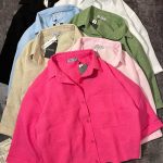 شومیز دو جیب لینن اسلپ پ(2983)