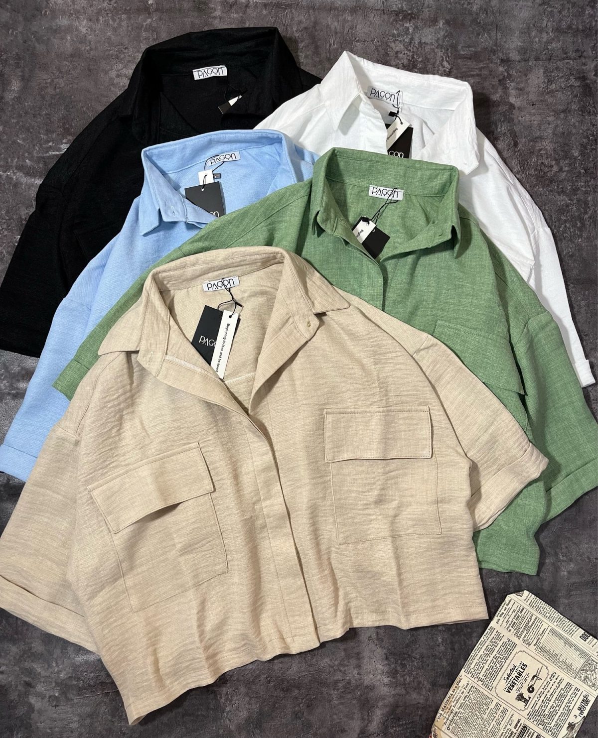 شومیز دو جیب ارمانی پ(2984) - Image 2