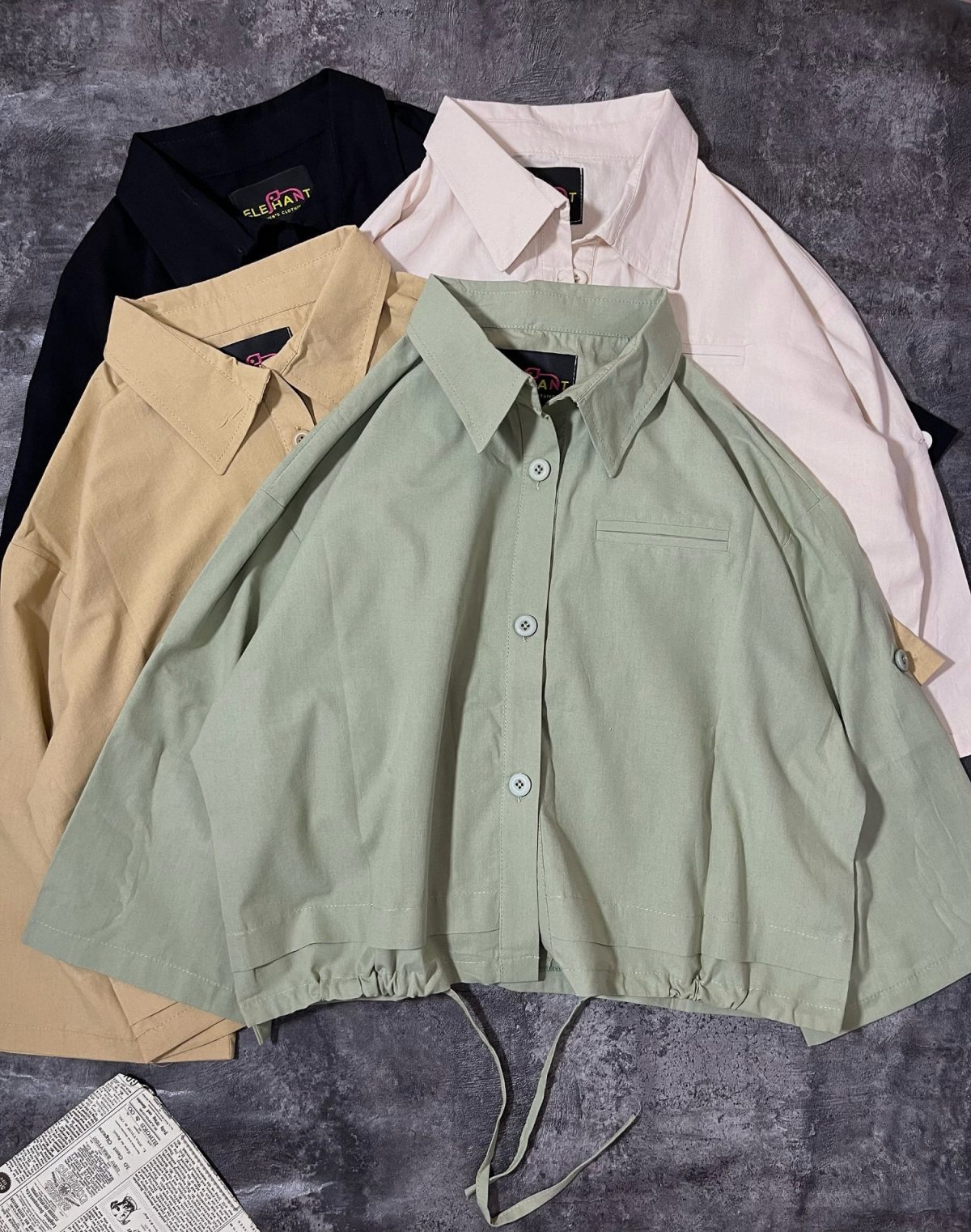 شومیز کتان نخ زیرگت(2993) - Image 3