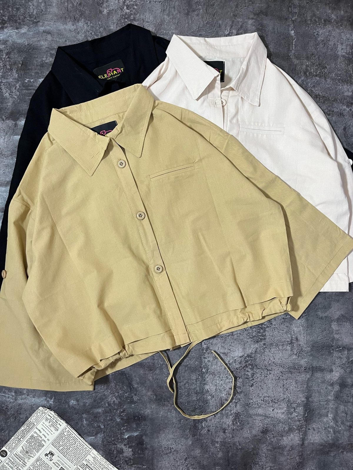 شومیز کتان نخ زیرگت(2993) - Image 4