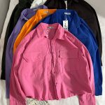 شومیز لینن دو جیب ه (2998)