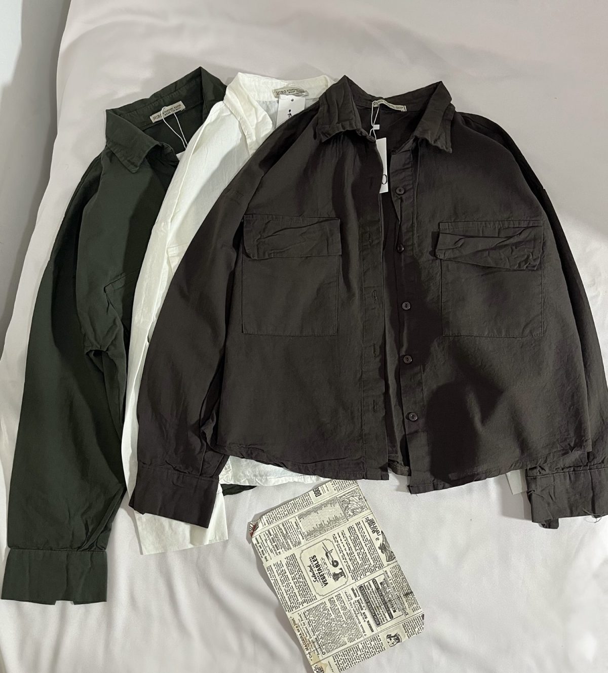 شومیز لینن دو جیب ه (2998) - Image 5