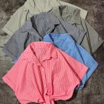 شومیز جلو گره ای راه راه نخی(3020)