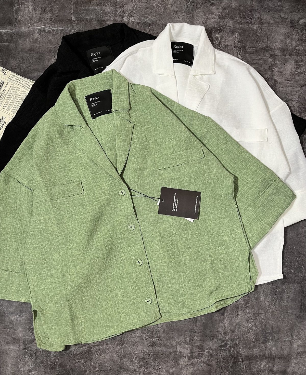 شومیز شانتون رنگی رایک(3022) - Image 7