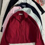 شومیز تک جیب پوپلین م(3024)