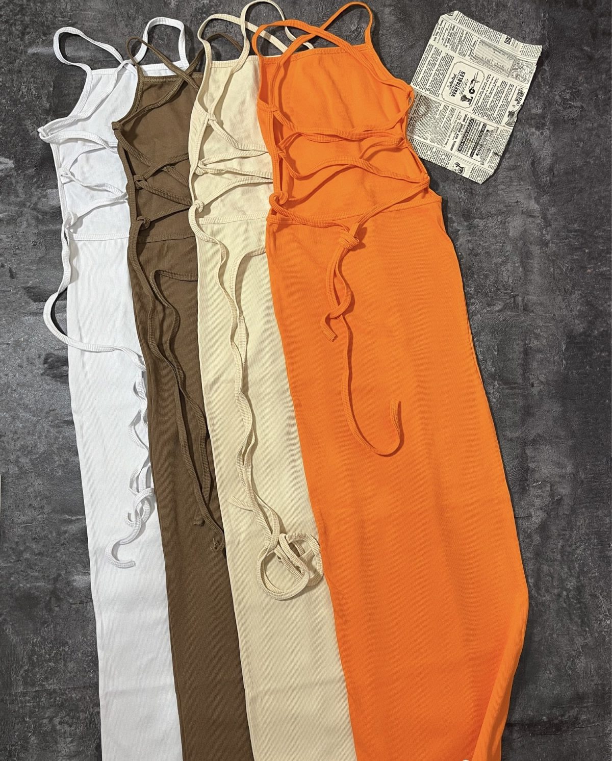 پیراهن بلند پشت باز بندی(3043) - Image 2