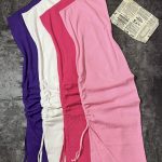 پیراهن بلند رومی یکطرف گت(3042)