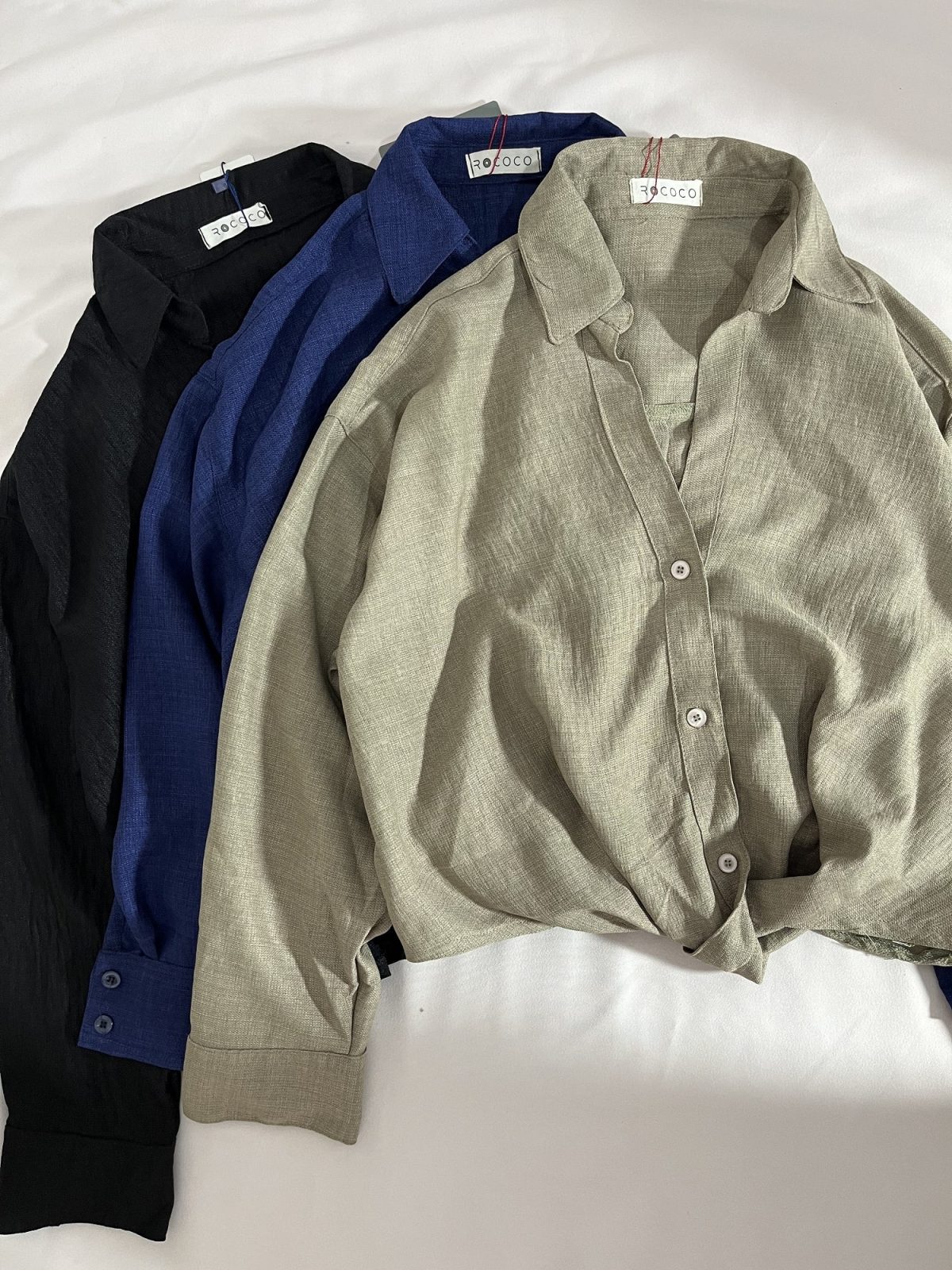 شومیز گره ثابت ر(3054) - Image 5