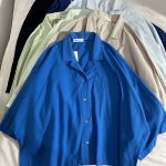 شومیز باکسی پاستیلی ر(3056)